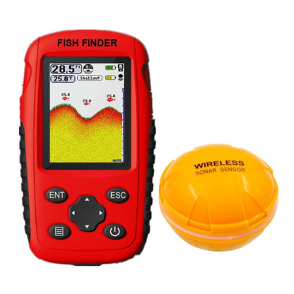 Wireless Ultrasonic Fish Finder Sonar Underwater Visual HD Angler Detector, FF998