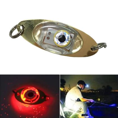 LED Underwater Lure Fish Tool Glowing Metal Fish Bait, 3.8G, 10G
