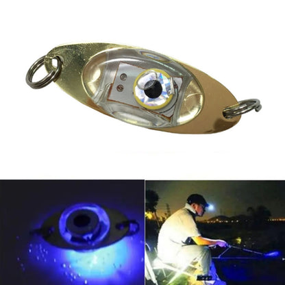 LED Underwater Lure Fish Tool Glowing Metal Fish Bait, 3.8G, 10G