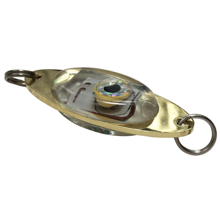 LED Underwater Lure Fish Tool Glowing Metal Fish Bait, 3.8G, 10G