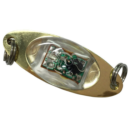 LED Underwater Lure Fish Tool Glowing Metal Fish Bait, 3.8G, 10G