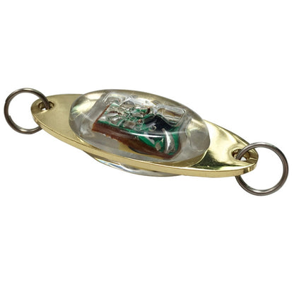 LED Underwater Lure Fish Tool Glowing Metal Fish Bait, 3.8G, 10G