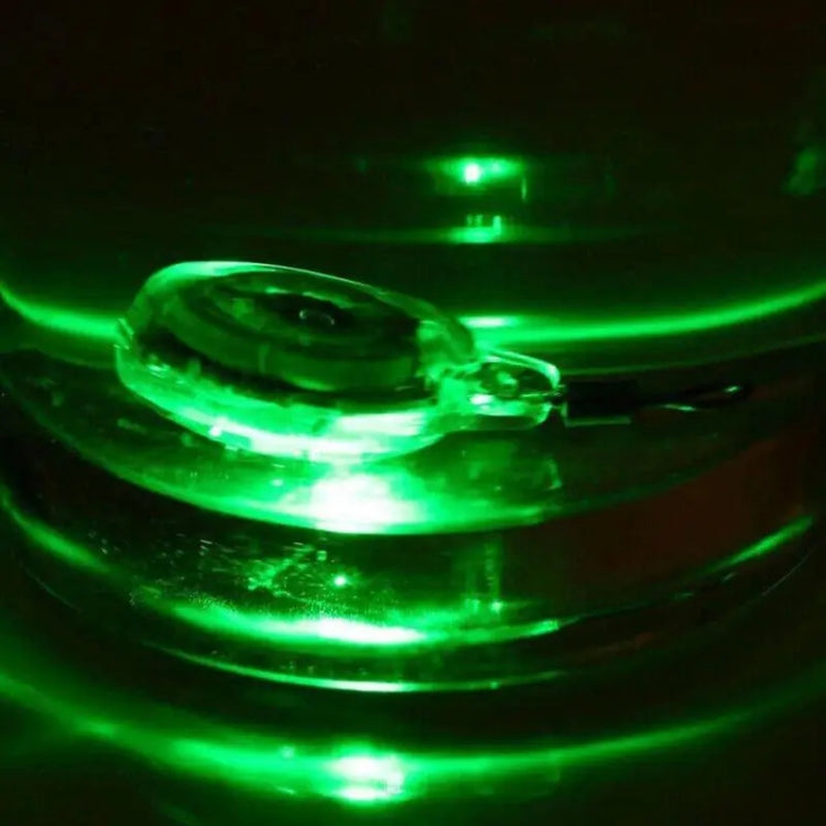 LED Underwater Lure Fish Tool Glowing Metal Fish Bait, 3.8G, 10G