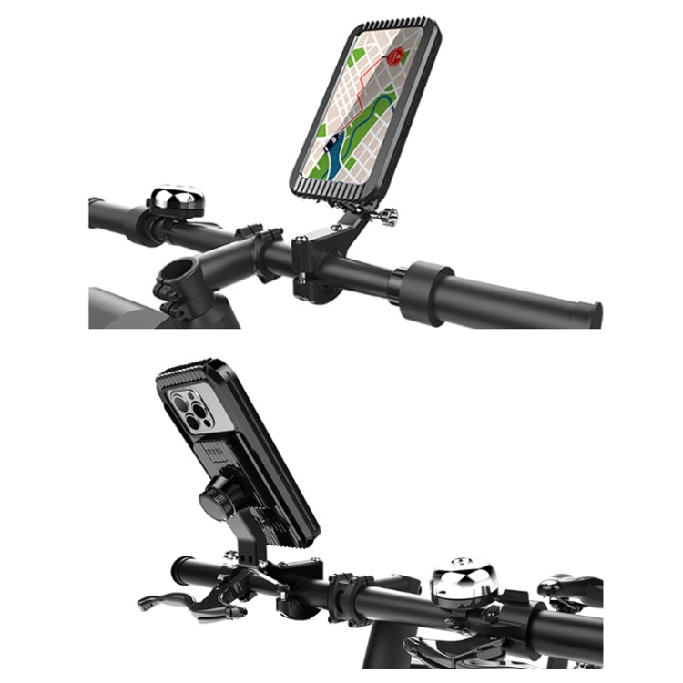 Bicycle Motorcycle Outdoor Sports Cycling Mobile Phone Waterproof Bag, Handlebar With Rope, Rearview Mirror With Rope, Handlebar, Rearview Mirror