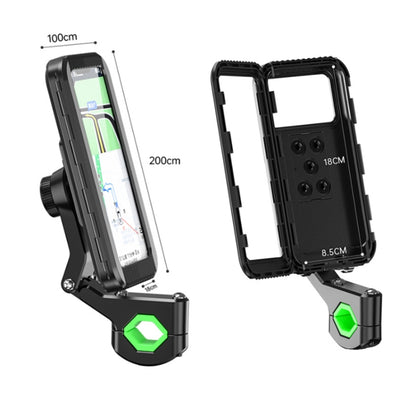 Bicycle Motorcycle Outdoor Sports Cycling Mobile Phone Waterproof Bag, Handlebar With Rope, Rearview Mirror With Rope, Handlebar, Rearview Mirror