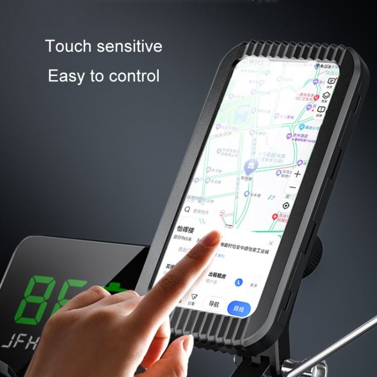 Bicycle Motorcycle Outdoor Sports Cycling Mobile Phone Waterproof Bag, Handlebar With Rope, Rearview Mirror With Rope, Handlebar, Rearview Mirror