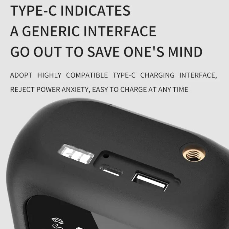 Pompe de Gonflage de Pneus Électrique Sans Fil Portable Multifonctionnelle pour Voiture, Bouton Mécanique, Bouton Tactile
