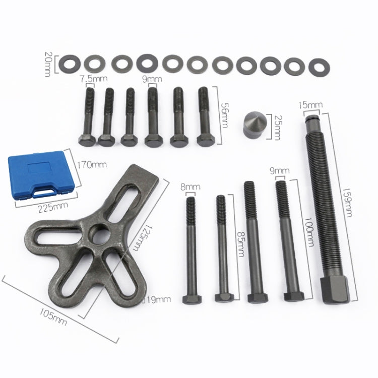 13pcs /Set 3 Claw Pama Steering Wheel Disassembly Device Auto Repair Tool