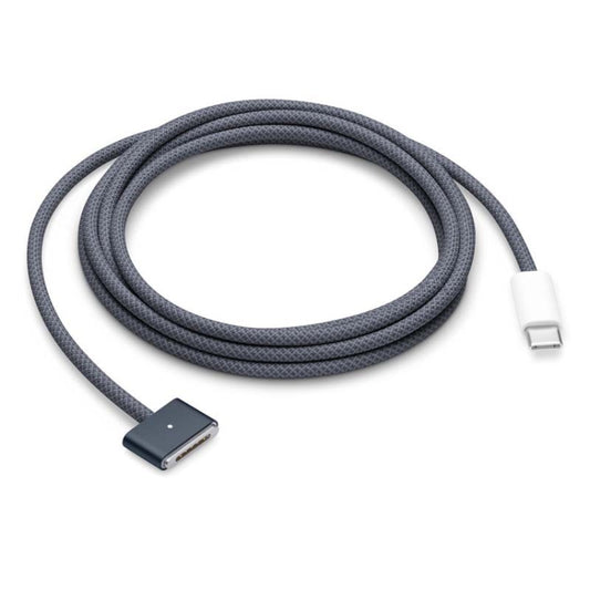 Pour câble magnétique tressé USB-C vers Magsafe 3 pour MacBook Air/Pro, 2m