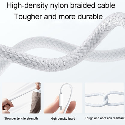 For Macbook Air/Pro Series Type-C To Magsafe 3 Braided Magnetic Cable, 2m