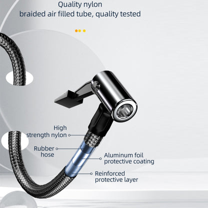 Car Wireless Inflatable Pump Electric Car Tyre 12V High Power Inflator, YX1819 Wireless