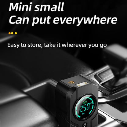 Car Wireless Inflatable Pump Electric Car Tyre 12V High Power Inflator, YX1819 Wireless