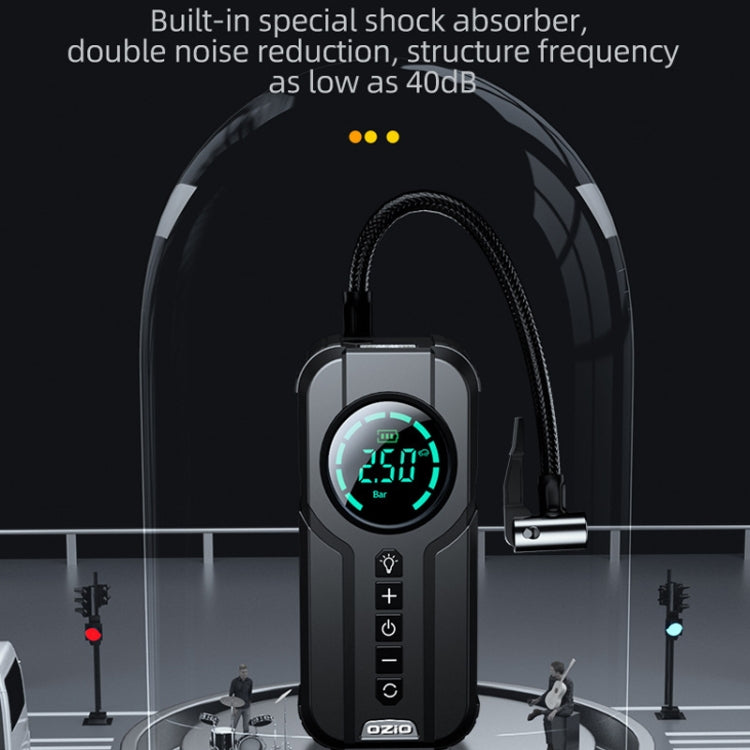Car Wireless Inflatable Pump Electric Car Tyre 12V High Power Inflator, YX1819 Wireless