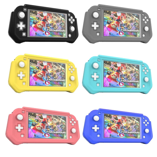 For Nintendo Switch Lite Full Cover Protective Shell TPU Console Case, Pink, Black, Gray