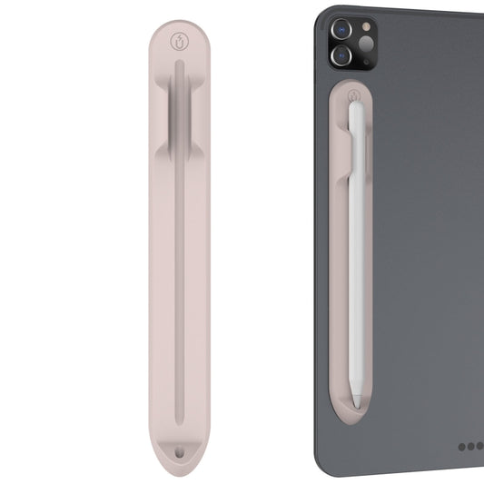 AhaStyle PT112 For Apple Pencil 1 / 2 Handwritten Pen Silicone Storage Groove Magnetic Silicone Pen Holder, PT112