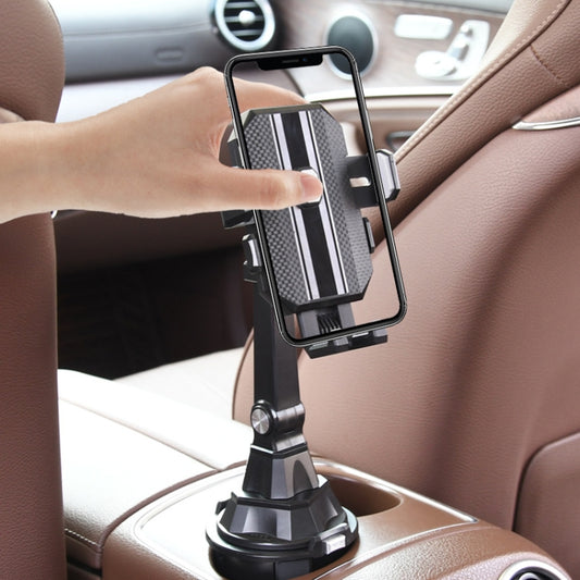 Support de téléphone portable réglable pour porte-gobelet de console centrale de voiture
