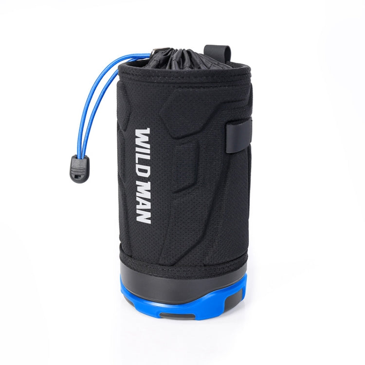 WILD MAN R1 1L Mountain Bike Water Bottle Bag Scooter Handlebar Tool Kit, Black Red, Black Green, Dark Blue