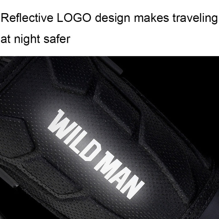 WILD MAN R1 1L Mountain Bike Water Bottle Bag Scooter Handlebar Tool Kit, Black Red, Black Green, Dark Blue