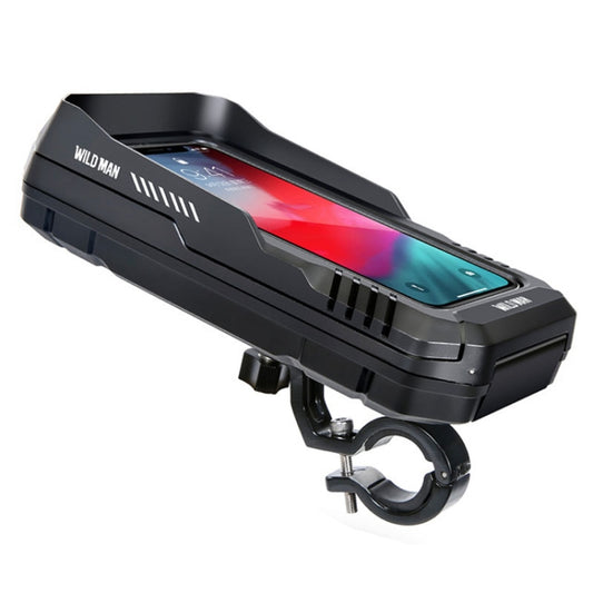 WILD MAN FK2 Sacoche de rangement étanche pour téléphone portable 0,6 L, support de navigation pour téléphone portable de guidon, FK2