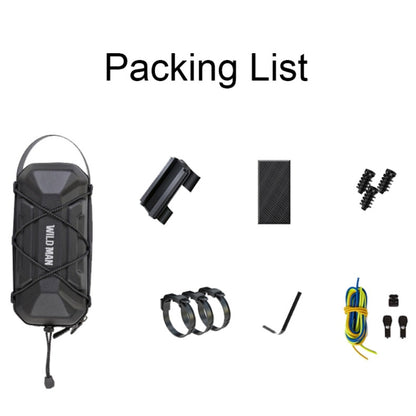 WILD MAN GD6X 2L Electric Scooter EVA Hard Shell Hanging Bag Folding Bike Bag, GD6X 2L