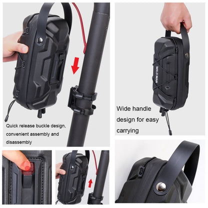 WILD MAN GD6X 2L Electric Scooter EVA Hard Shell Hanging Bag Folding Bike Bag, GD6X 2L