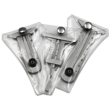 Stainless Steel Tire Tread Vernier Depth Gauge, 0-30mm, 0-50mm, 0-60mm