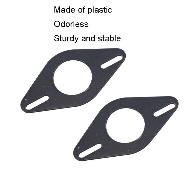 2pcs /Set Car Audio Modification Bracket Front Door Speaker Modification Tweeter Triangle Washer