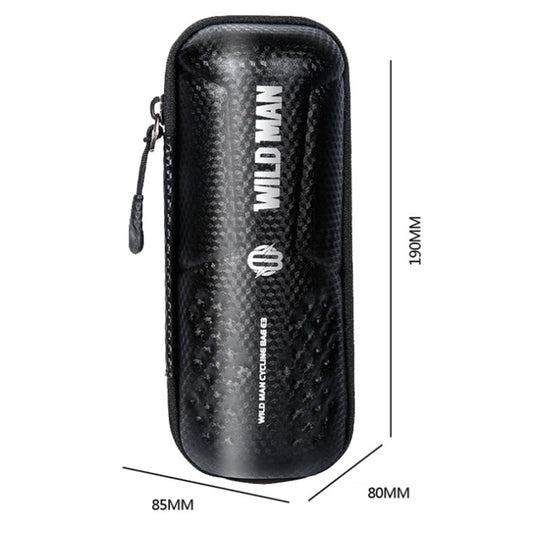 Sacoche de rangement pour outils de vélo WILD MAN E3 EVA Coque rigide Équipement de cyclisme, E3 (motif carbone)
