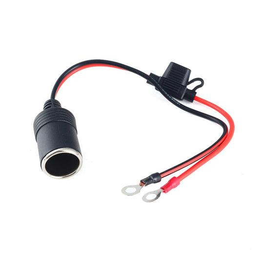Car Cigarette Lighter Female Socket With 20A Fuse Tube, 30cm, 50cm, 1m, 3m, 5m