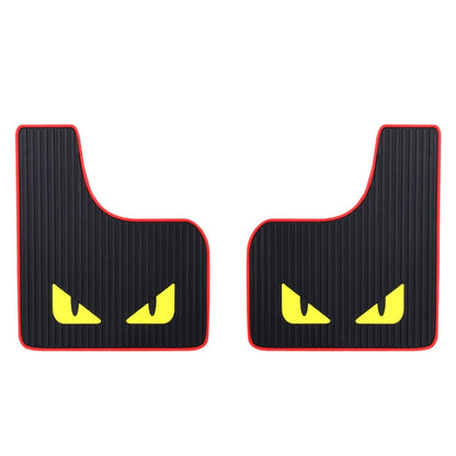 2pcs Car Tire Mud Flap Modification Plastic Anti-Splash Mud Flap, Sports, Cat Eye, Large Sports, Large Blank