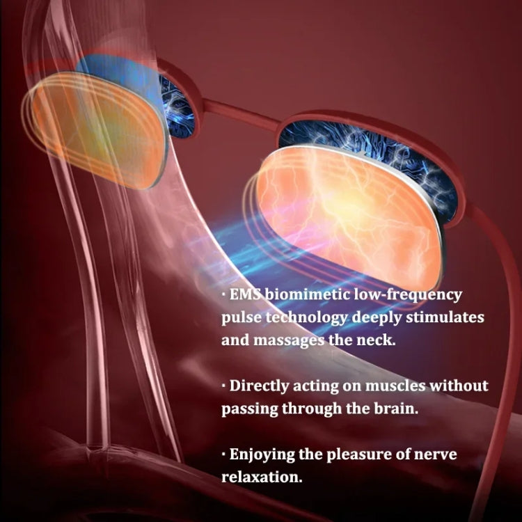 Mini Hanging Neck EMS Pulse Cervical Massager Shoulder and Neck Physiotherapy Instrument