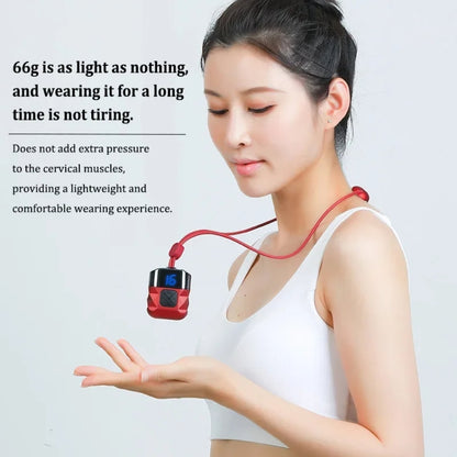 Mini Hanging Neck EMS Pulse Cervical Massager Shoulder and Neck Physiotherapy Instrument