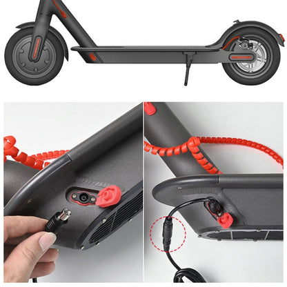 Chargeur de batterie au lithium 42V 2A pour vélo électrique et scooter avec 4 câbles adaptateurs, prise US, prise EU, prise UK, prise AU