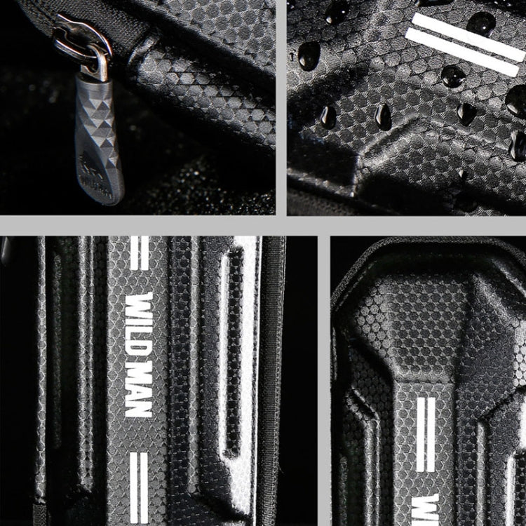 WILD MAN XT11 0.5L EVA Hard Shell Mountain Bike Bag Water Bottle Cage Repair Tool Kit, XT11