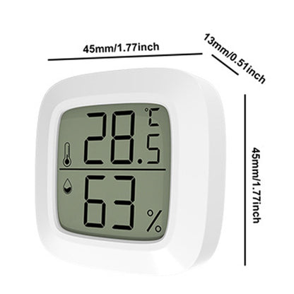 Mini Electronic Pet Temperature And Humidity Meter Highly Precise Temperature And Humidity Meter For Home Use, Degrees Celsius, Degrees Fahrenheit