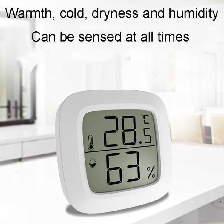Mini Electronic Pet Temperature And Humidity Meter Highly Precise Temperature And Humidity Meter For Home Use