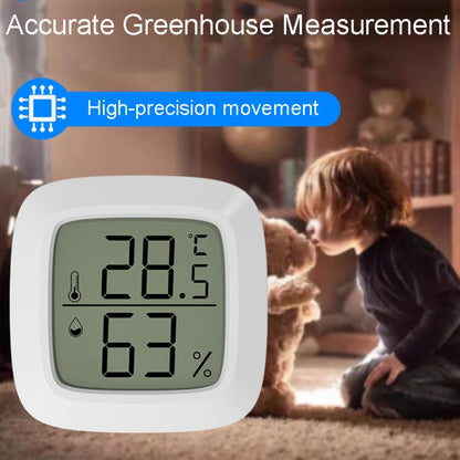 Mini Electronic Pet Temperature And Humidity Meter Highly Precise Temperature And Humidity Meter For Home Use