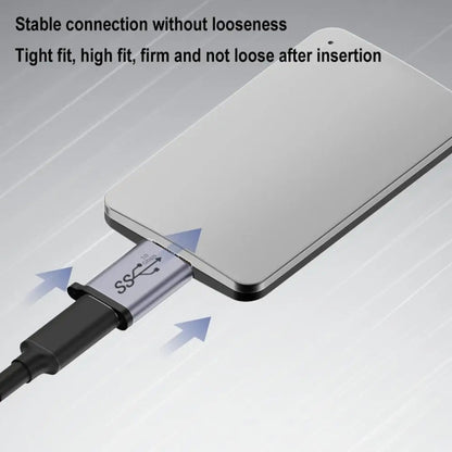 Micro B Male Adapter USB Link HDD Enclosure Interface Converter, USB Female Transfer, Type-C Female Transfer, USB Male Transfer, Type-C Male Transfer