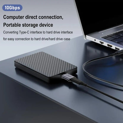 Micro B Male Adapter USB Link HDD Enclosure Interface Converter, USB Female Transfer, Type-C Female Transfer, USB Male Transfer, Type-C Male Transfer