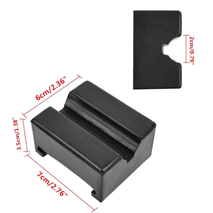 Car Jack Rubber Mat Car Shock Absorbing Cushioning Rubber Gasket, Square Shape