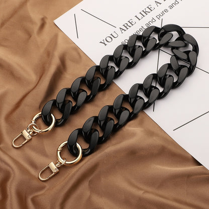 Acrylic Mobile Phone Chain Lanyard Messenger Handbags Belts With Spacer, L202-BS-40cm, L202-BS-60cm, L202-HS-40cm, L202-HS-60cm, L202-TM-40cm, L202-TM-60cm