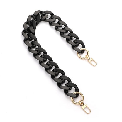 Acrylic Mobile Phone Chain Lanyard Messenger Handbags Belts With Spacer, L202-BS-40cm, L202-BS-60cm, L202-HS-40cm, L202-HS-60cm, L202-TM-40cm, L202-TM-60cm