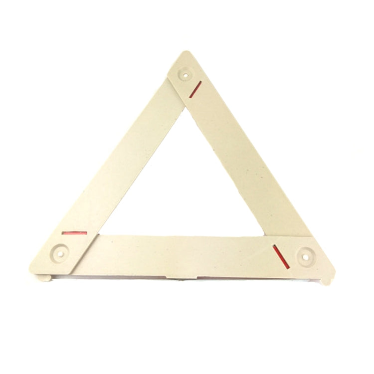 Panneau d'avertissement pliable pour rangement de voiture, trépied, 28 x 24 cm