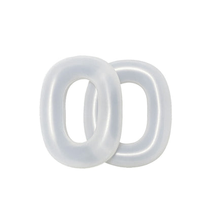 For AirPods Max Headphones Ear Cap Cover Replacement Part, Ear Cap Cover (Transparent Black), Ear Cap Cover (Transparent), Ear Cap Cover (Transparent Purple)