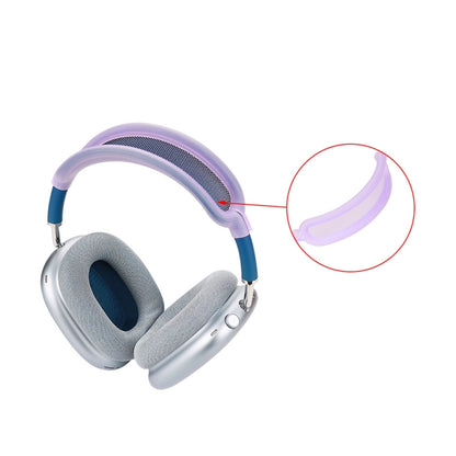 For AirPods Max Headphones Head Beam Replacement Part, Head Beam (Transparent Black), Head Beam (Transparent)