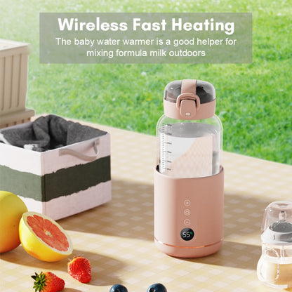 300ml Wireless Instant Water Warmer Electric Kettle for Baby Formula With 5200 mAh Battery Capacity