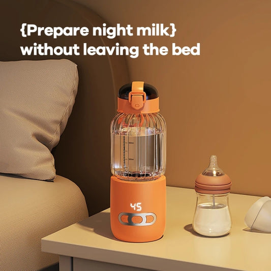 400ml  Wireless Instant Water Warmer Electric Kettle For Baby Formula With 15000 MAh Battery Capacity