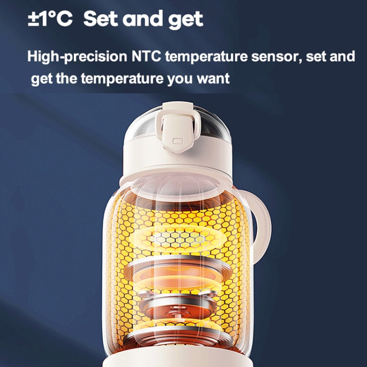 400ml  Wireless Instant Water Warmer Electric Kettle For Baby Formula With 15000 MAh Battery Capacity
