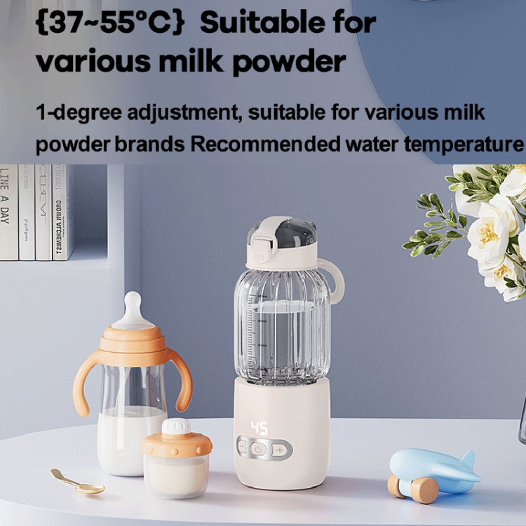 400ml  Wireless Instant Water Warmer Electric Kettle For Baby Formula With 15000 MAh Battery Capacity