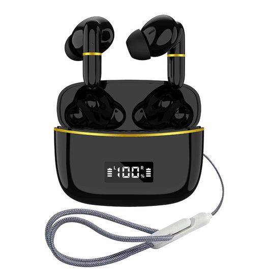 Écouteurs Bluetooth J2 avec compartiment de charge numérique et chargement sans fil intra-auriculaires
